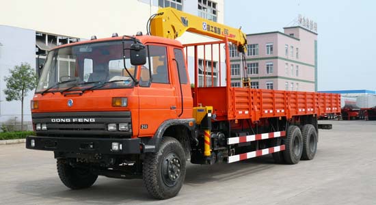 東風(fēng)后雙橋隨車(chē)吊( 8-12噸吊)