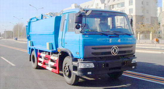 東風(fēng)145對接垃圾車(chē)(12-13立方)