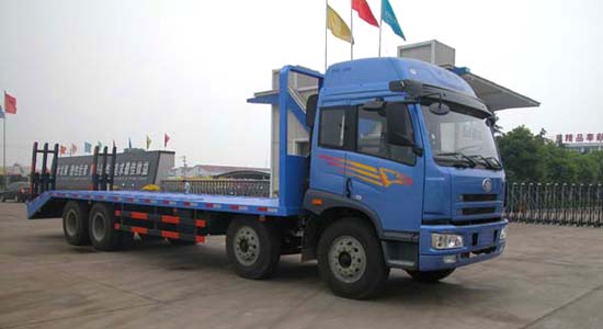 解放前四后八平板運輸車(chē)